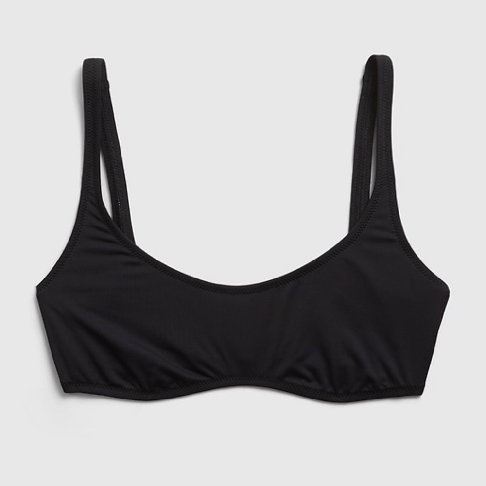 NWT Gap Scoopneck Bikini Top Size L